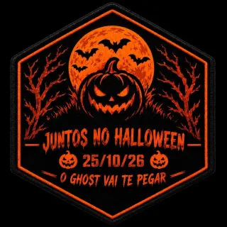Arte de divulgação: Halloween — Ghost Vai Te Pegar